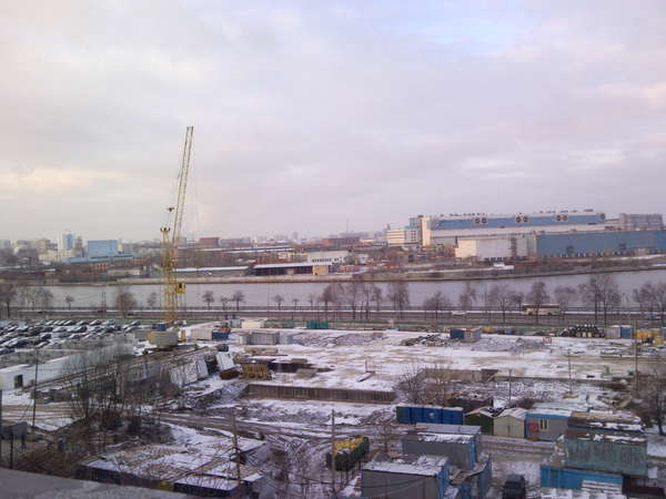 2010 год г. Москва, Нагатино-Садовники, мкр.1, корп 29А - ход строительства. Ноябрь