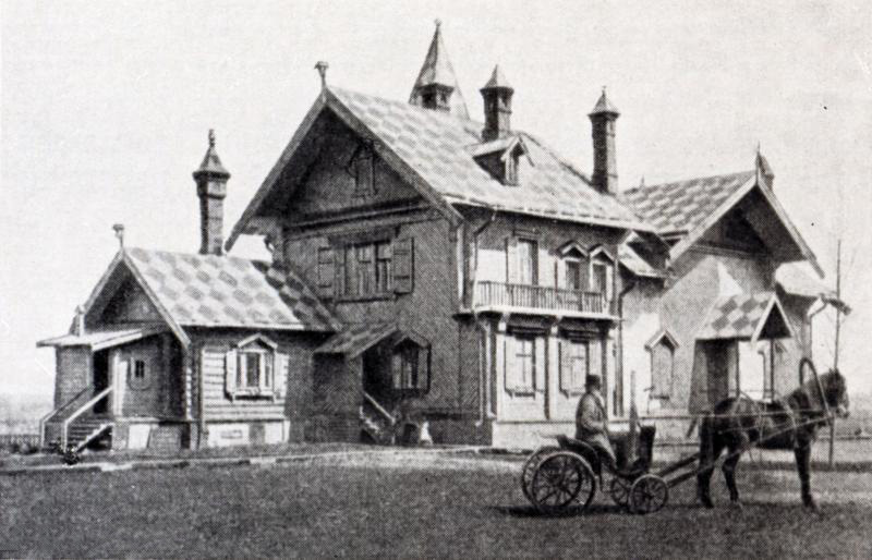Нагатинская улица в 1893 года - Нагатино-Садовники, мкр.1, корпус 29А - http://www.NagatinoS.com - официальный сайт дома и района .